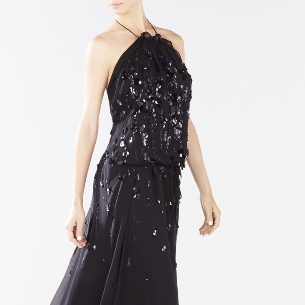 BCBG MAXAZRIA TAYA Black Dress